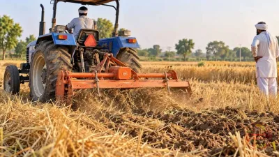 रेवाड़ी में पराली मिट्टी में मिलाने पर किसानों को मिलेंगे 1,200 रुपये प्रति एकड़